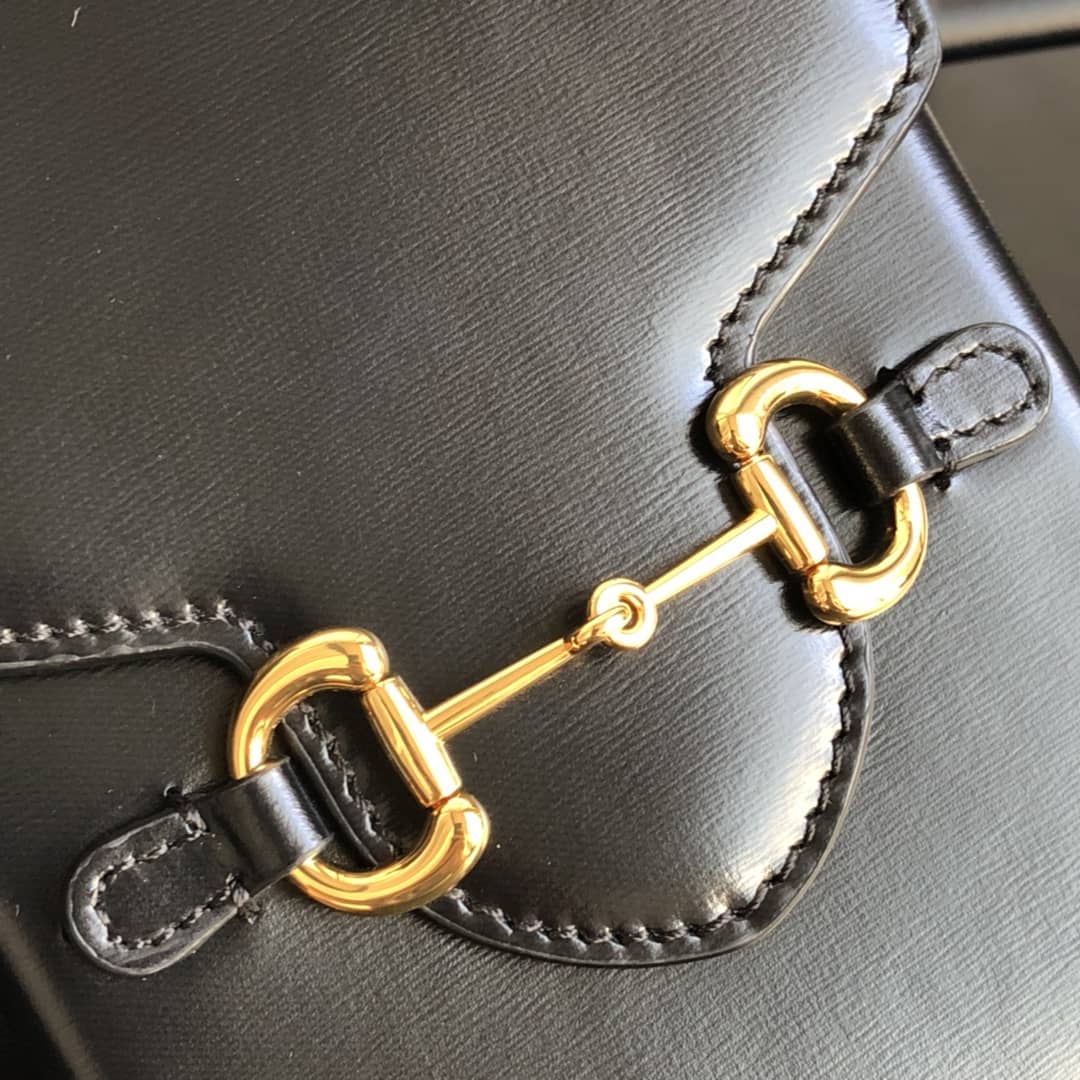 Gucci Horsebit 1955 Mini Bag Replica Black 625615
