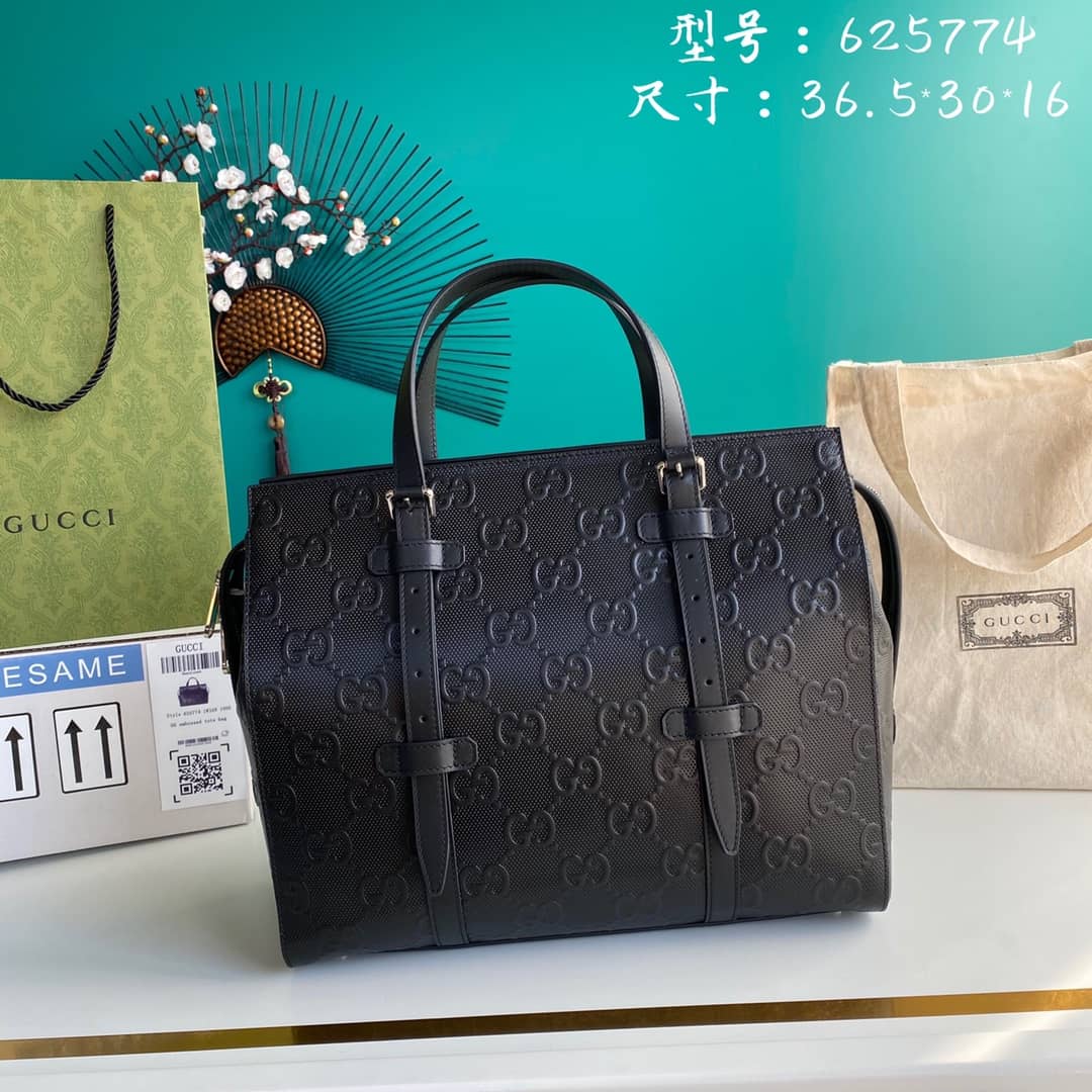 Gucci GG Embossed Tote Replica 625774