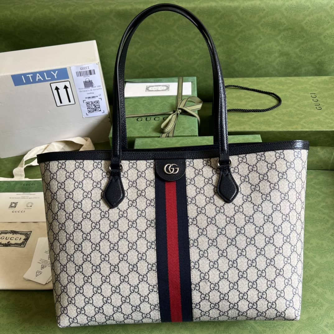 Gucci Medium Ophidia Canvas Tote 631685 Replica