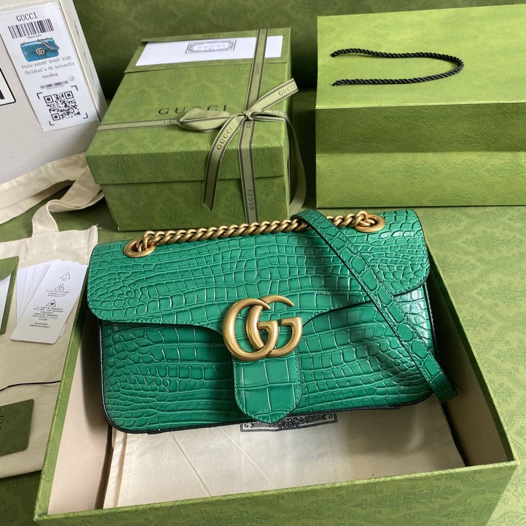 Gucci Marmont GG Small matelassé Shoulder Bag Replica 443497