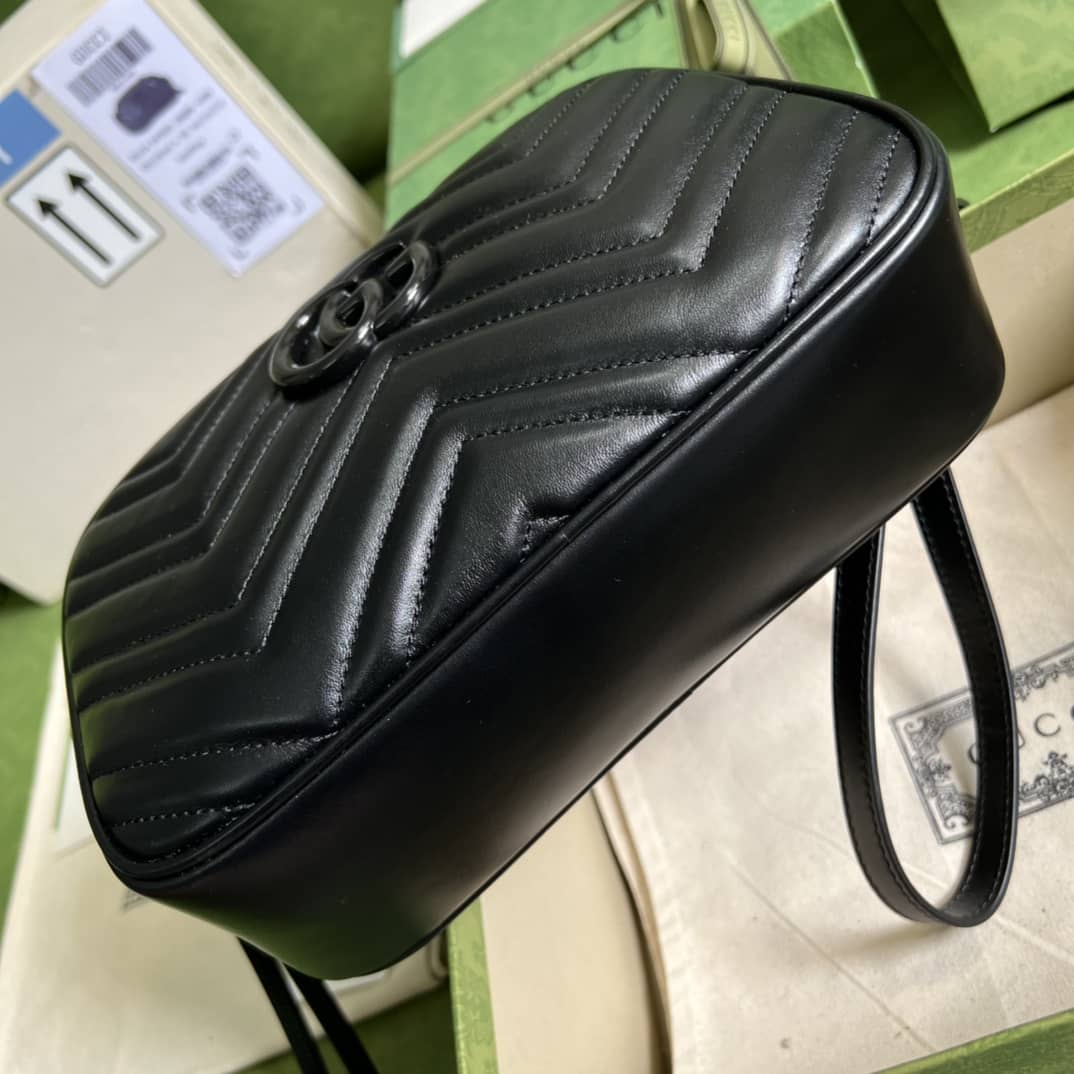 Gucci Crossbody Dupe GG Marmont Small Matelasse Leather 447632