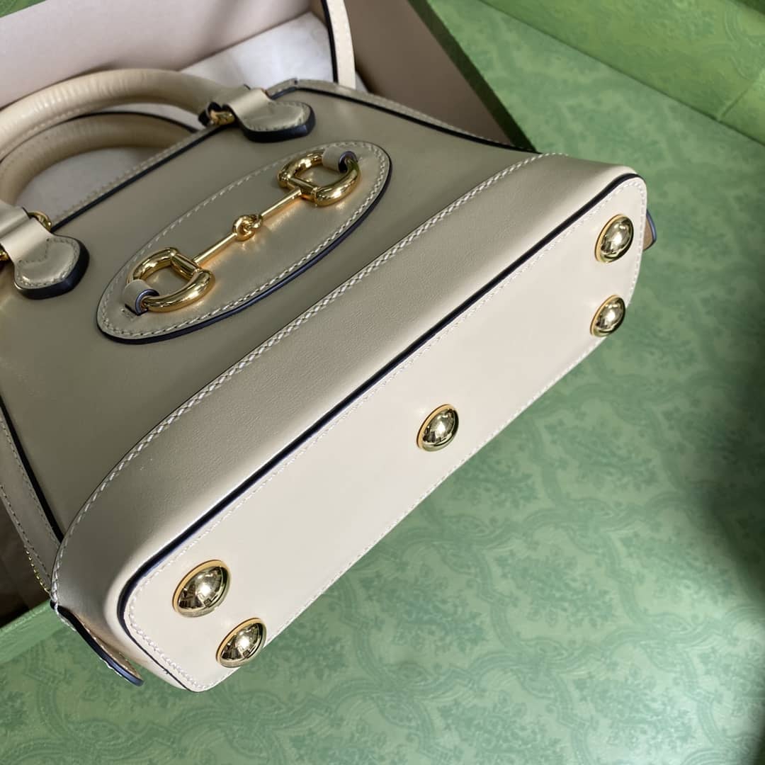 Gucci 1955 Horsebit GG Mini Top Handle Bag Replica 640716