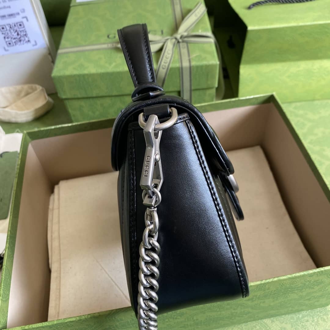 Gucci Marmont GG Mini Top Handle Bag Replica 583571