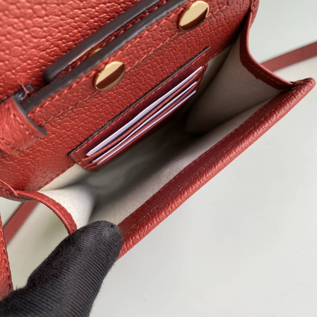 Gucci X Doraemon Mini Canvas Phone Bag Replica 647805