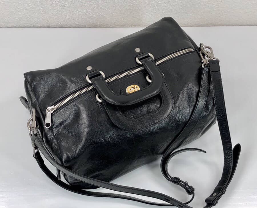Gucci Soft Calfskin Leather Duffle Bag Replica 587866