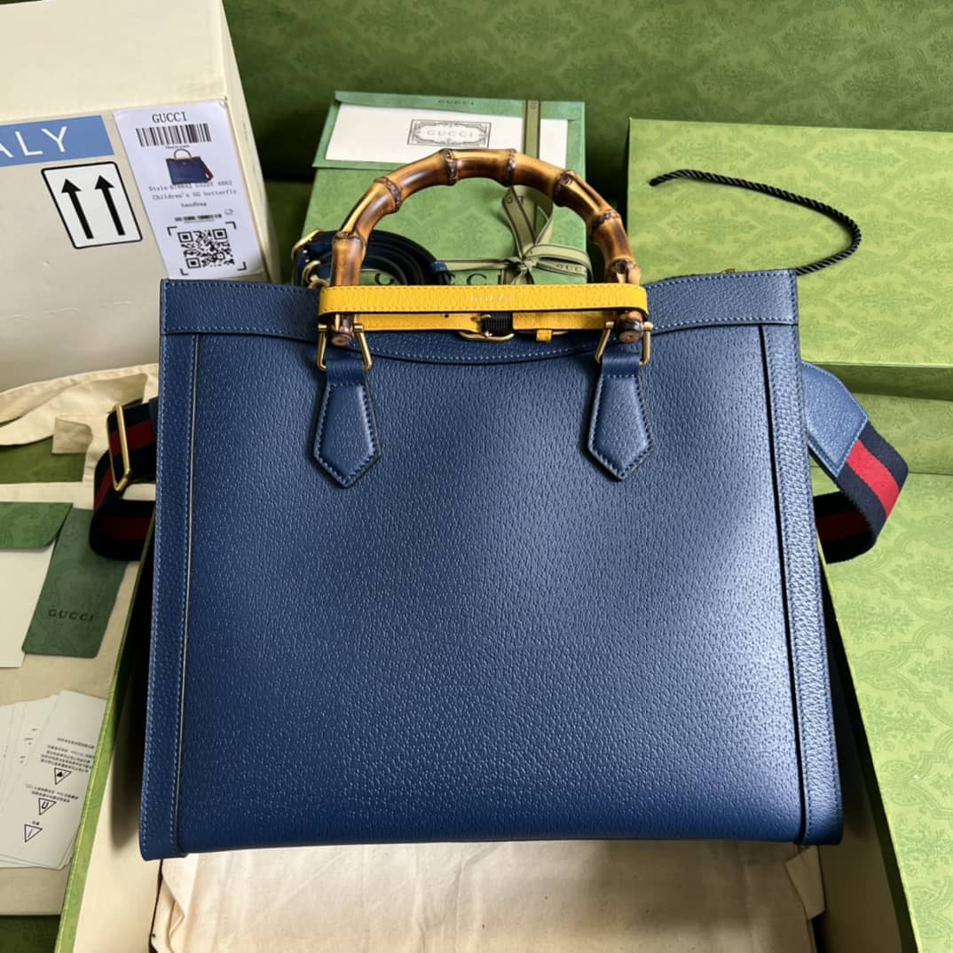 Gucci Diana Medium Blue 678842 Replica Tote Bag