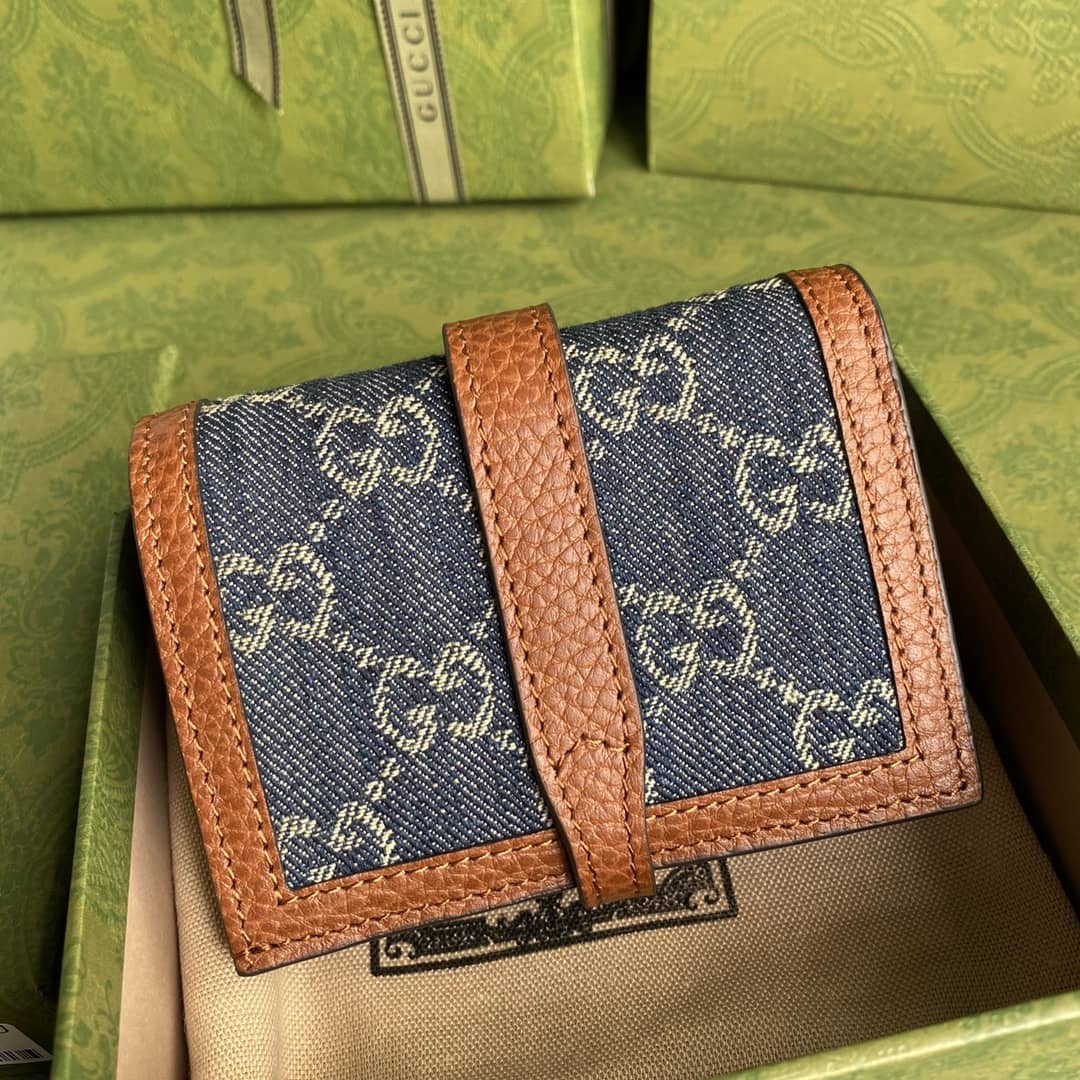 Gucci Jackie 1961 Card Case Wallet Replica 645536