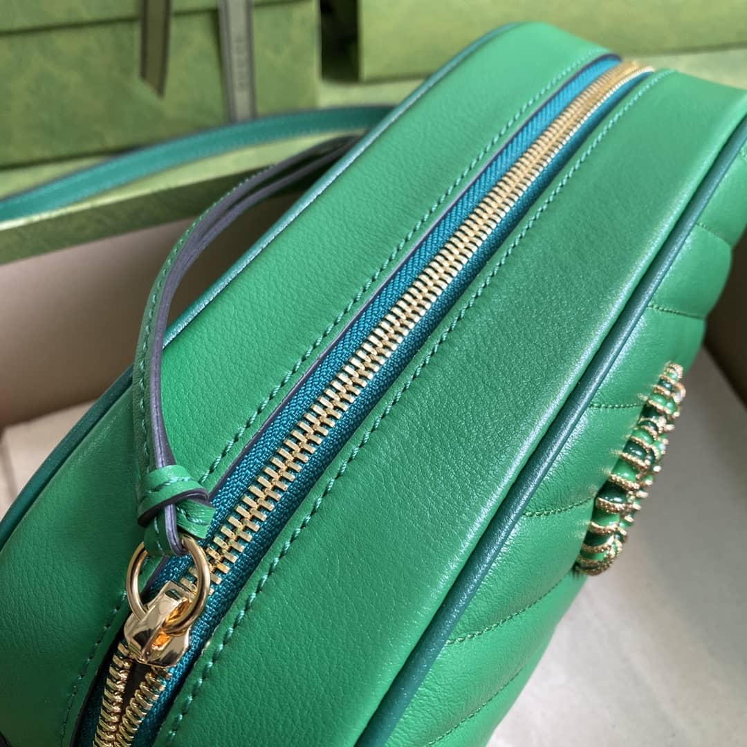 Gucci Marmont GG Small Matelassé Shoulder Bag Replica 447632