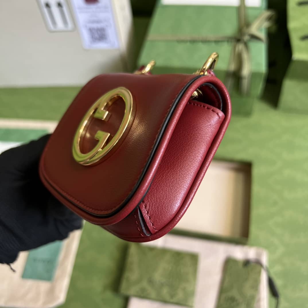 Gucci Blondie Mini Card Case Wallet 698635 Replica Crossbody Bag