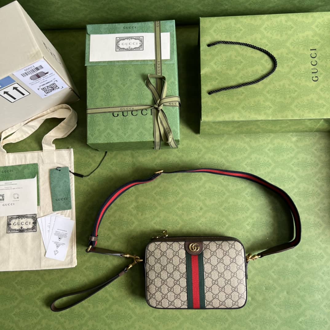 Gucci Ophidia GG Supreme Canvas 699439 Replica Crossbody Bag