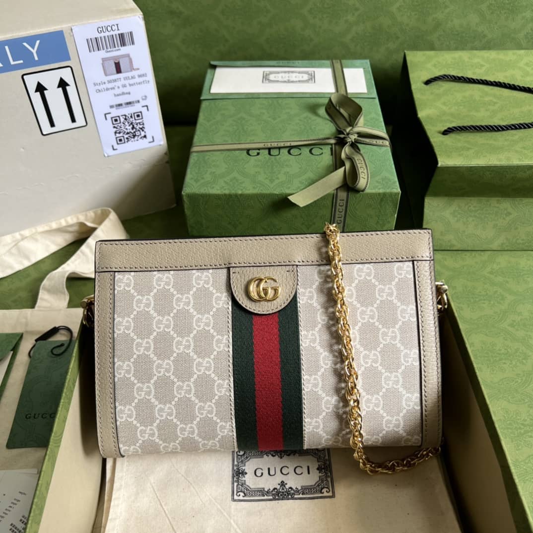 Gucci Ophidia GG Small Shoulder Chain Crossbody Bag 503877 Replica