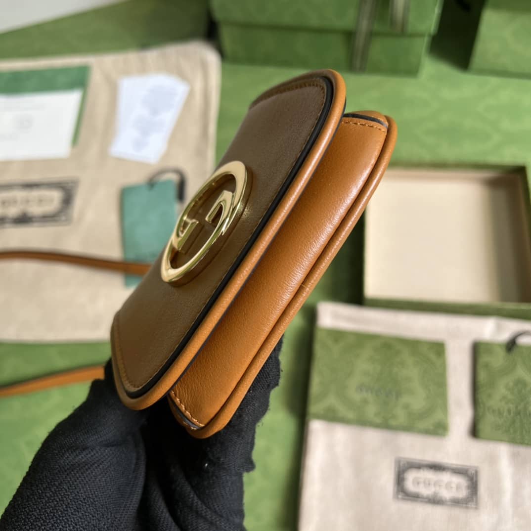 Gucci Blondie Mini Card Case Wallet 698635 Replica Crossbody Bag