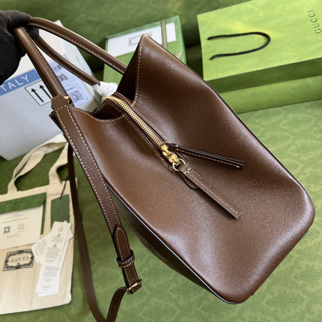 Gucci Jackie 1961 Large Tote Bag Canvas 649015 Replica