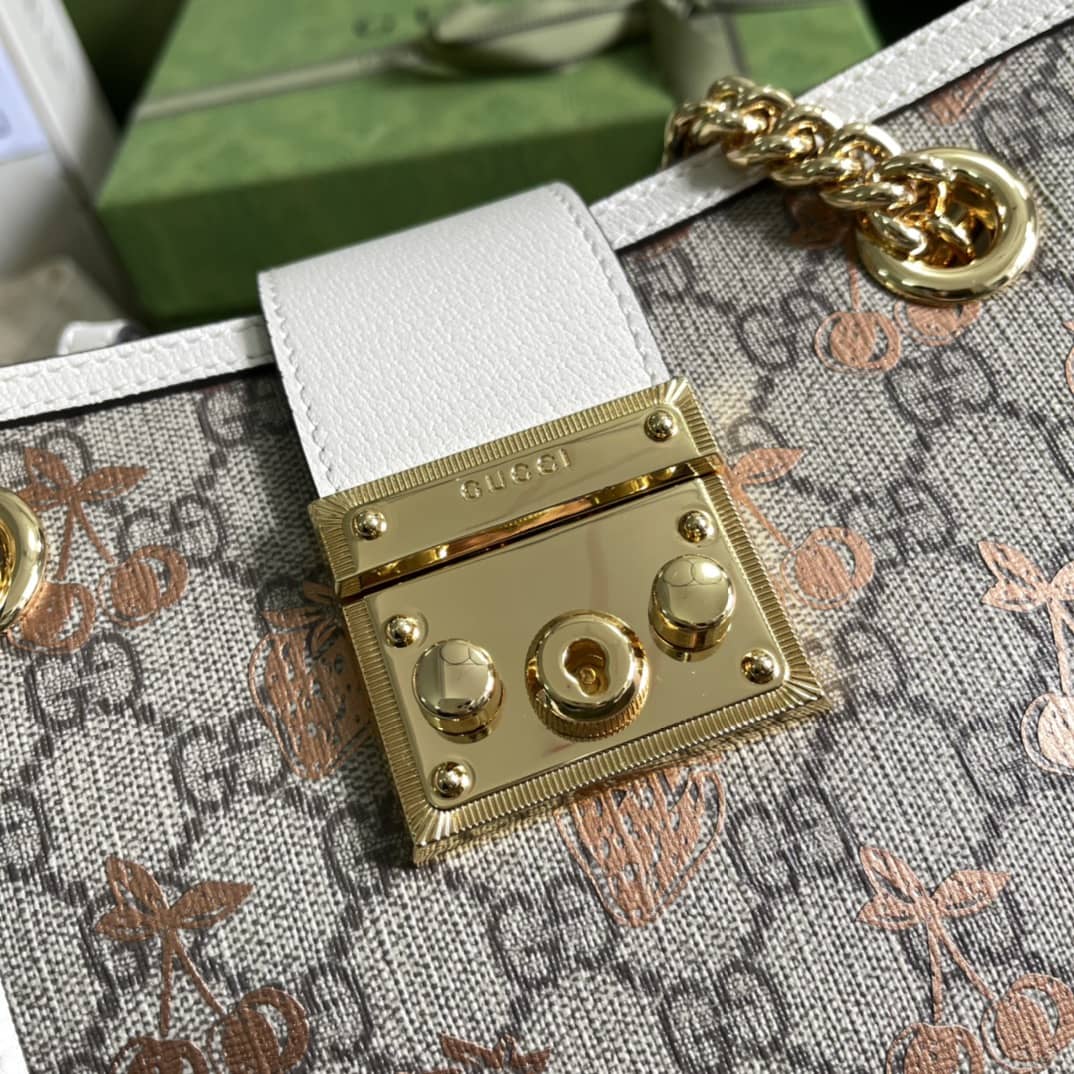 Gucci Padlock Small Berry Tote Replica 498156
