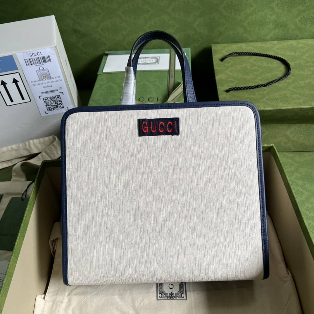 Gucci Children Cat Rainbow Print 605614 Replica Tote Bag