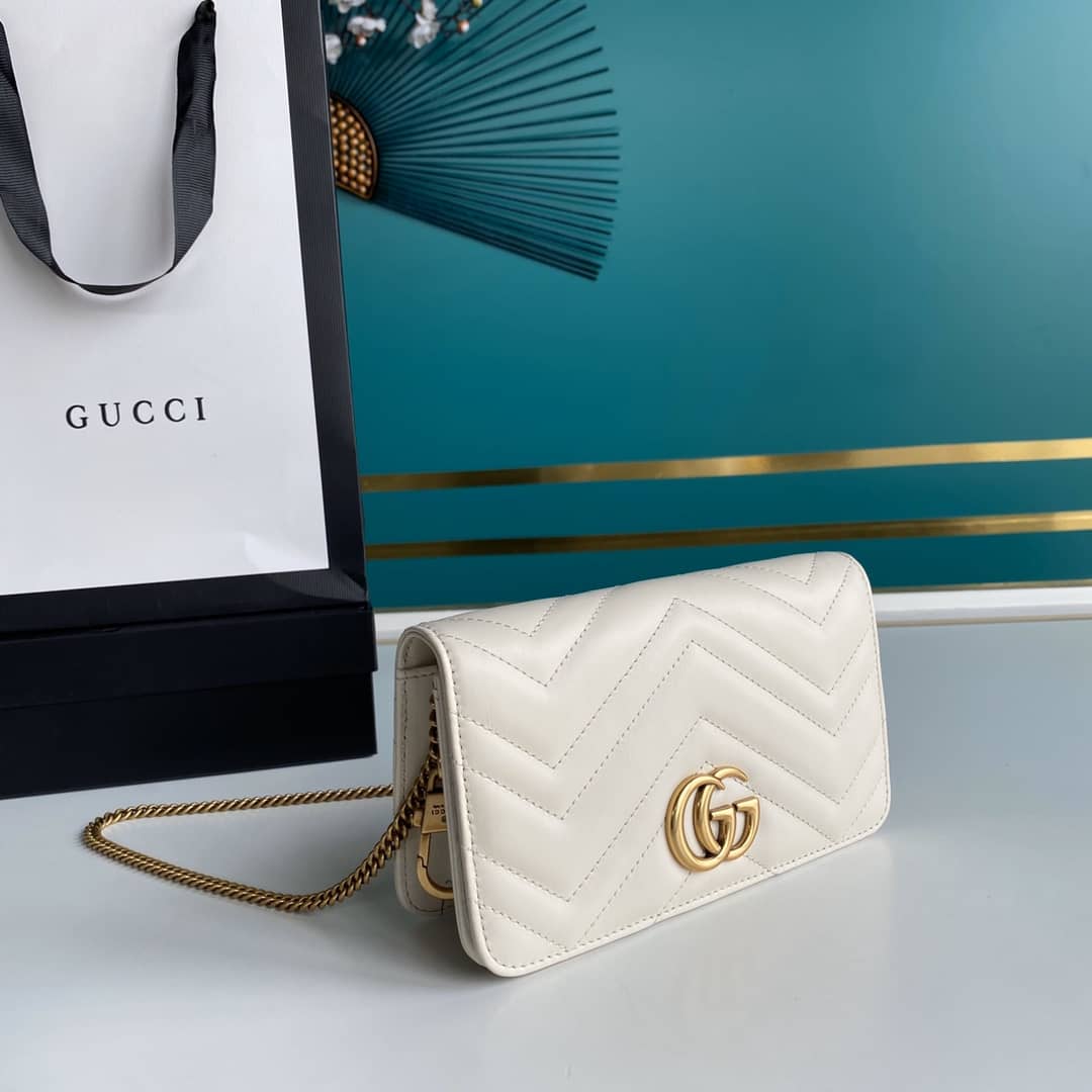 Gucci Crossbody Dupe Marmont GG Matelassé 488426