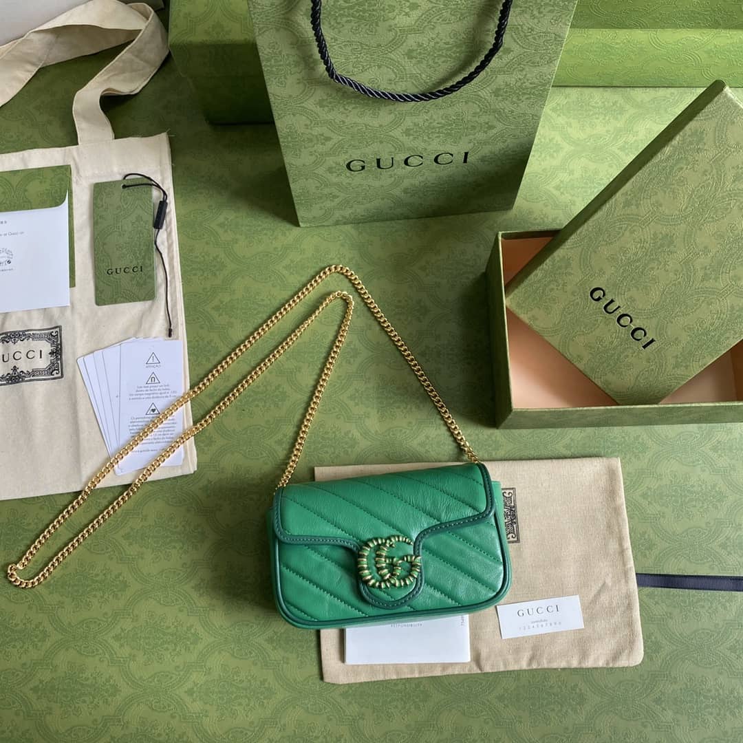 Gucci Marmont GG Mini Chain Shoulder Bag Replica 574969