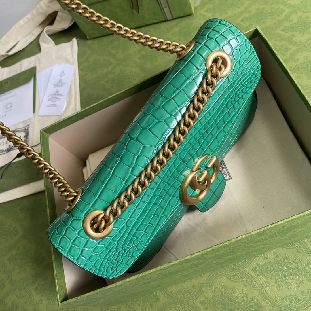 Gucci Marmont GG Small matelassé Shoulder Bag Replica 443497