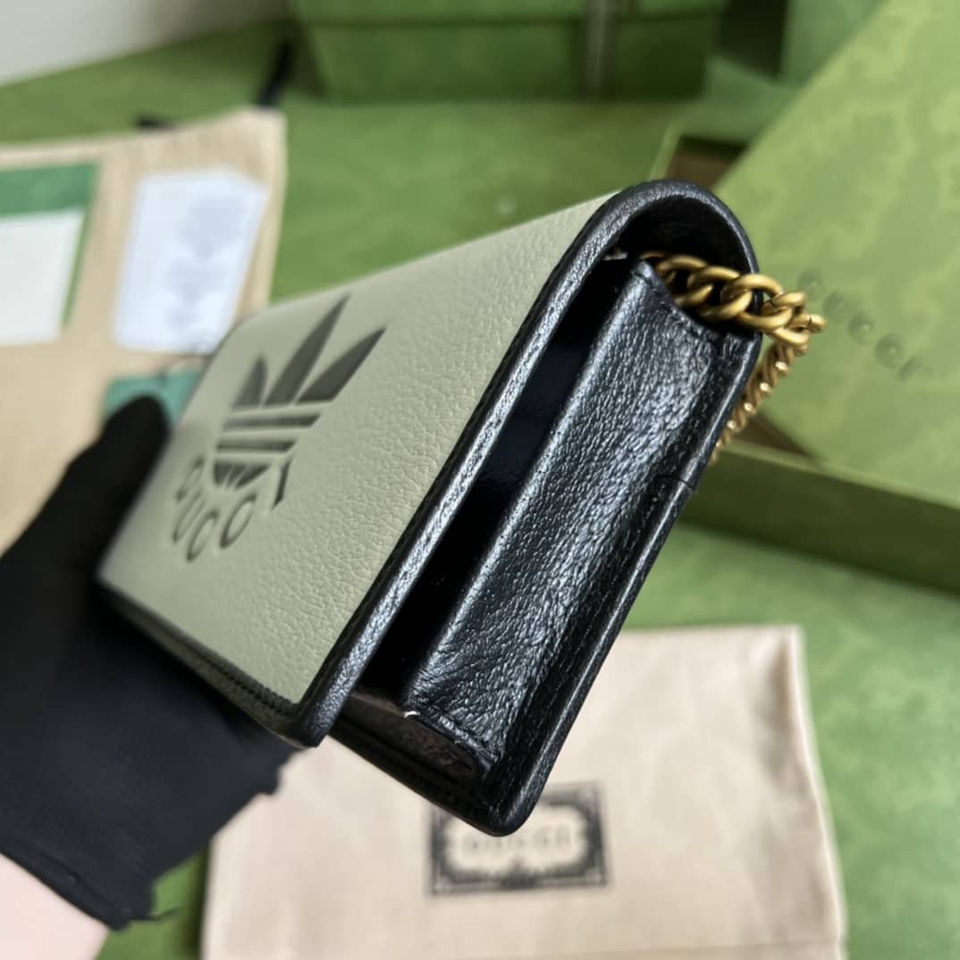 Adidas x Gucci Wallet With Chain 621892 Replica Crossbody Bag