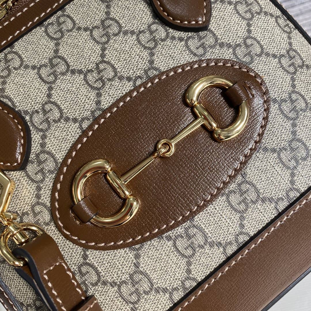 Gucci 1955 Horsebit GG Mini Top Handle Bag Replica 640716