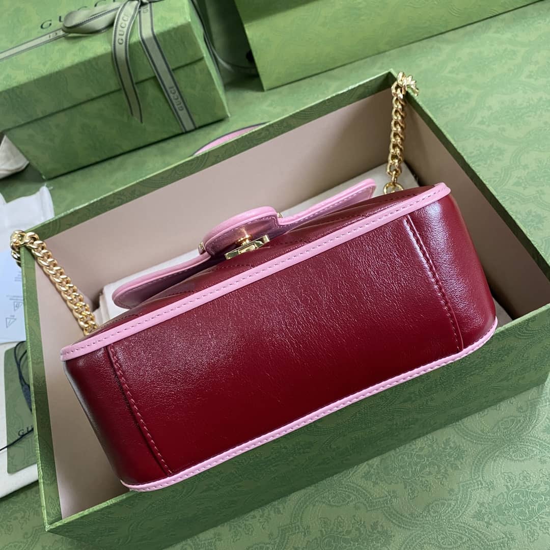 Gucci Marmont GG Mini Top Handle Bag Replica 583571