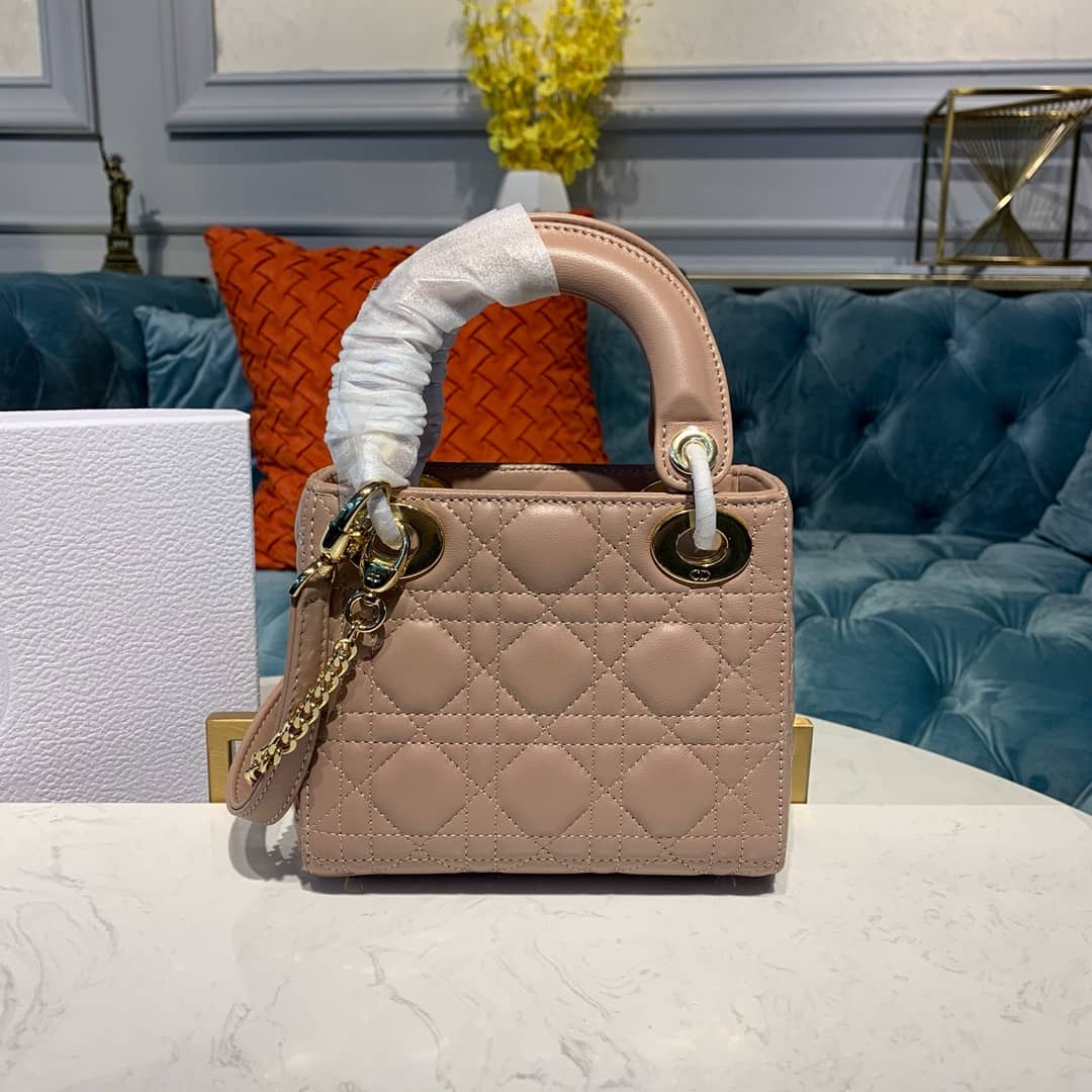 Christian Dior Lady Dior 17CM Replica Bag