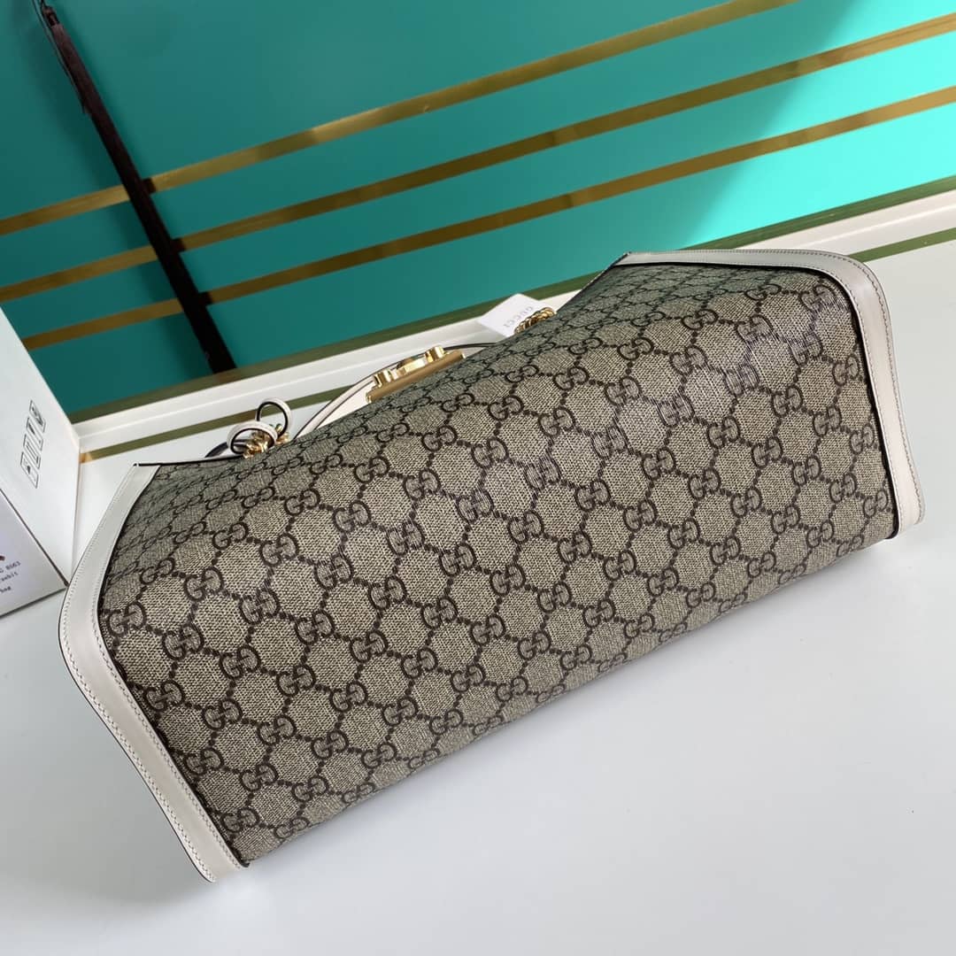 Gucci Padlock GG Supreme Canvas Shoulder Bag Replica 479197