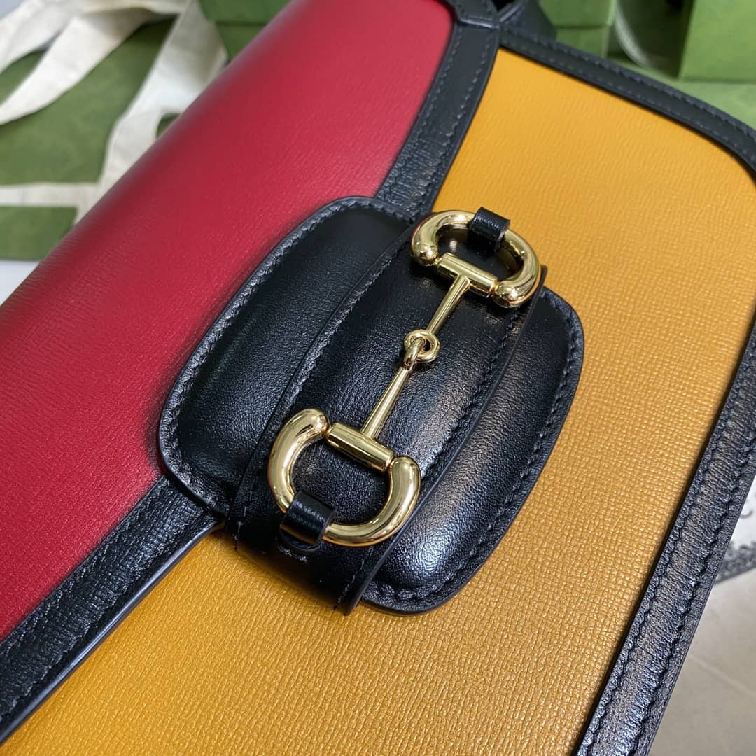 Gucci 1955 Horsebit Supreme Shoulder Bag Replica 602204