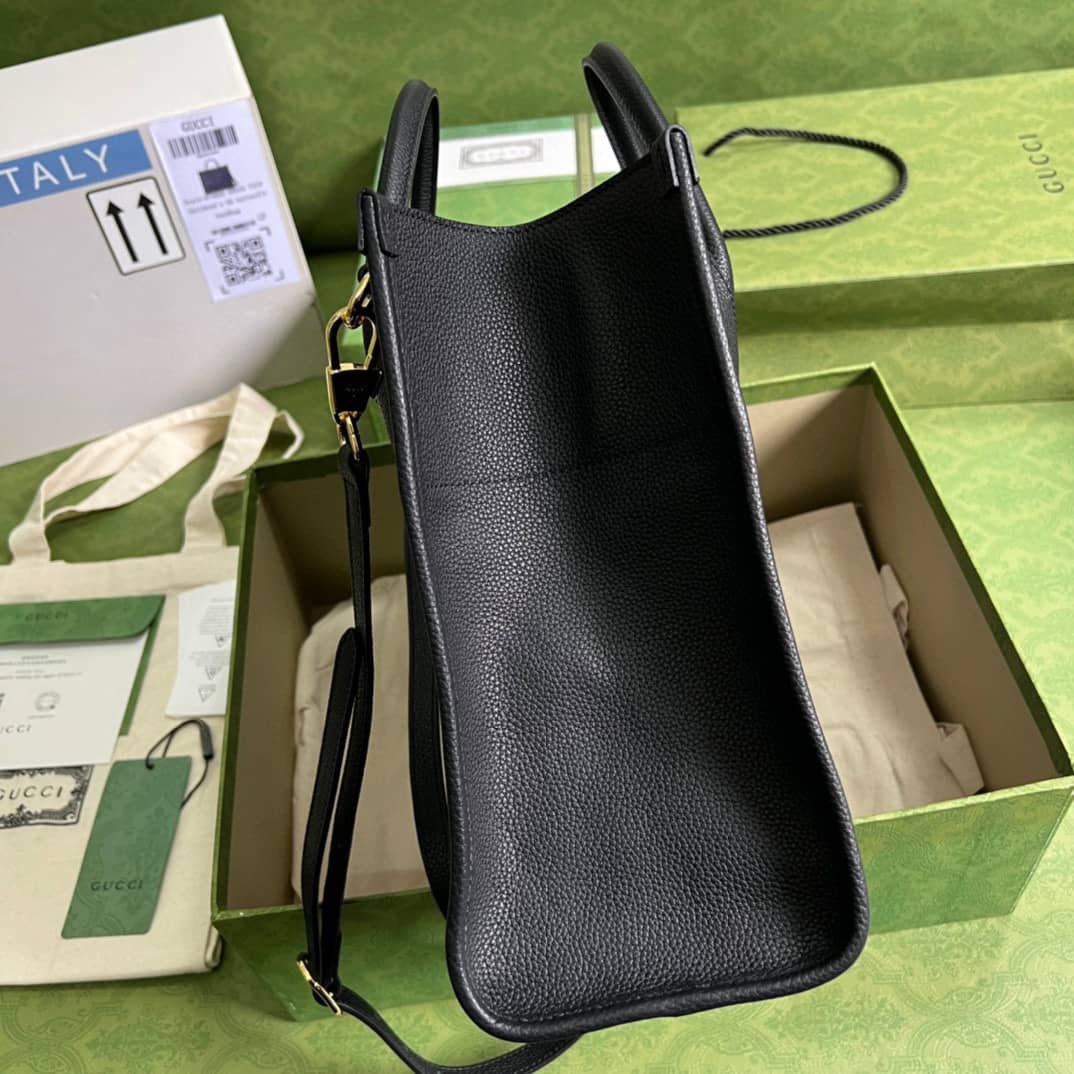 Gucci Small Leather Tote With Gucci Logo 674822 Replica Bag