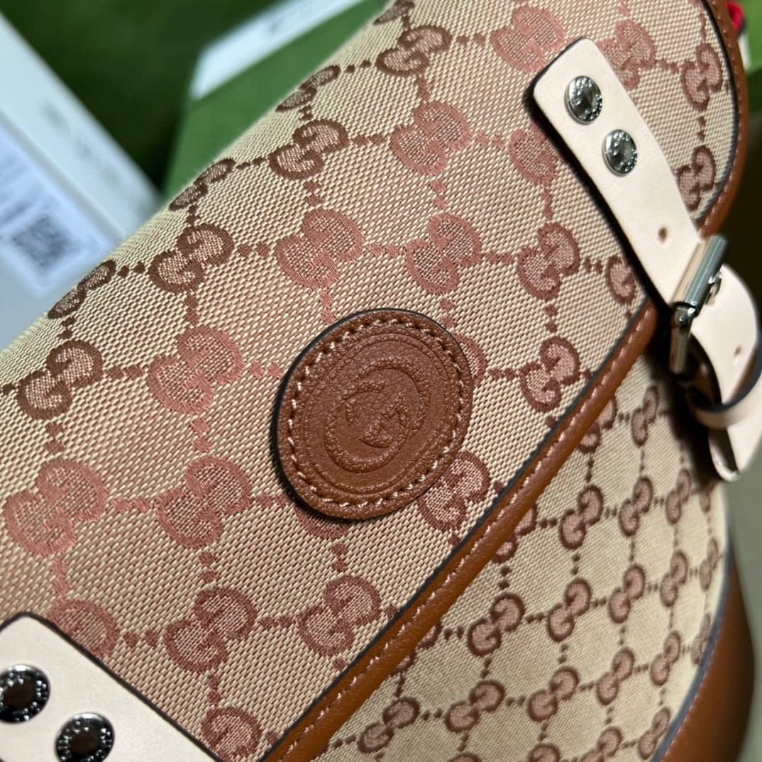 Gucci GG Supreme Canvas Bucket Bag Replica 630819