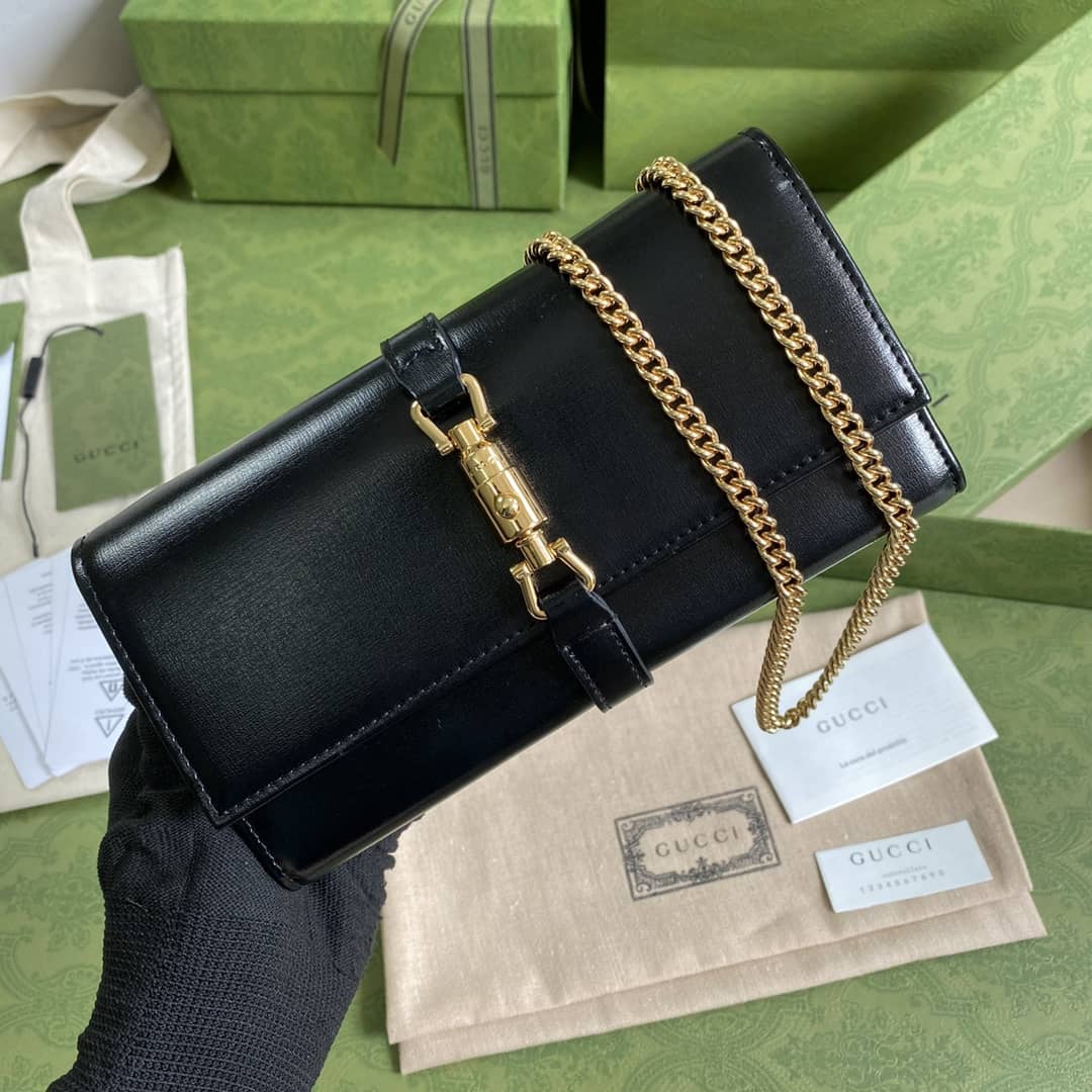 Gucci Jackie 1961 Shoulder Bag Chain Wallet Replica 652681