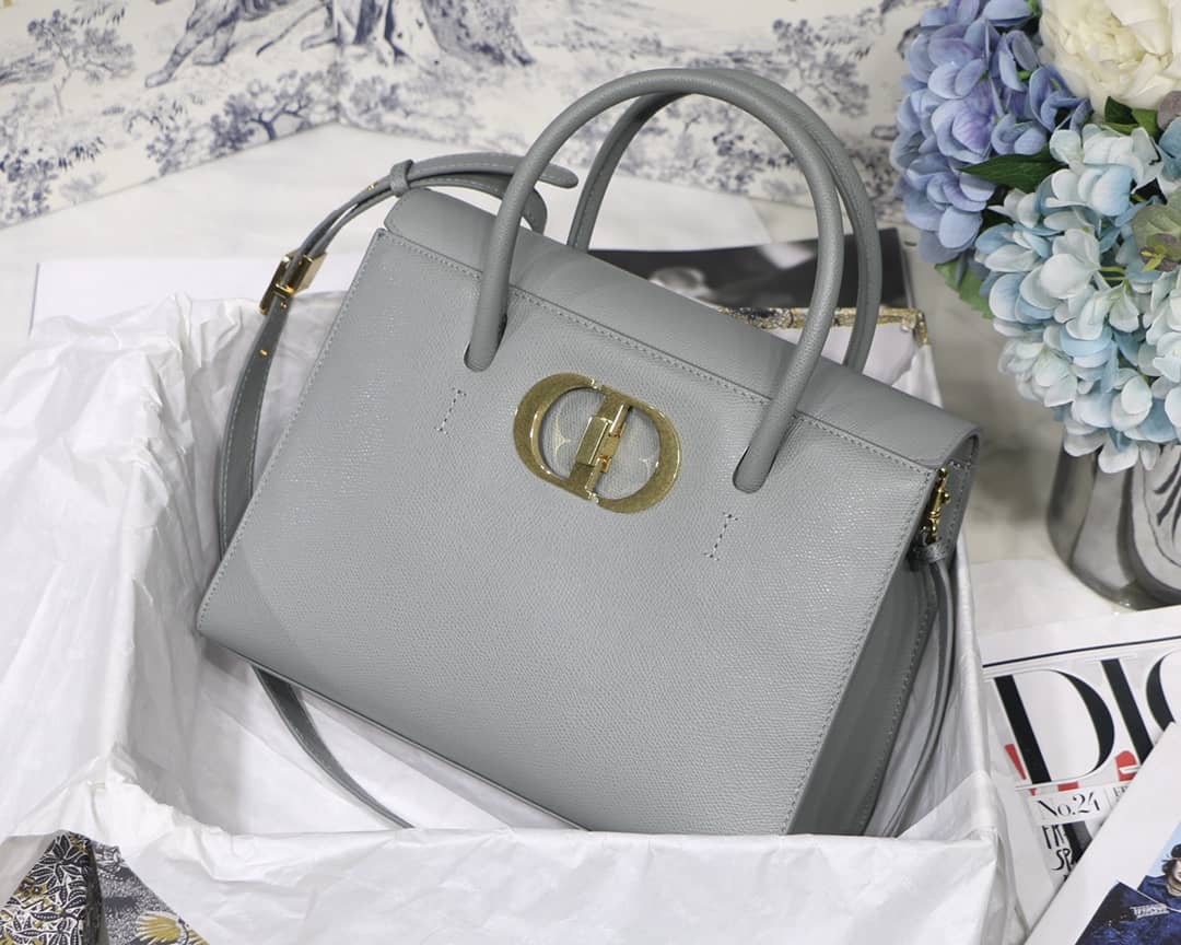 Christian Dior Box Calfskin Large St. Honore Tote