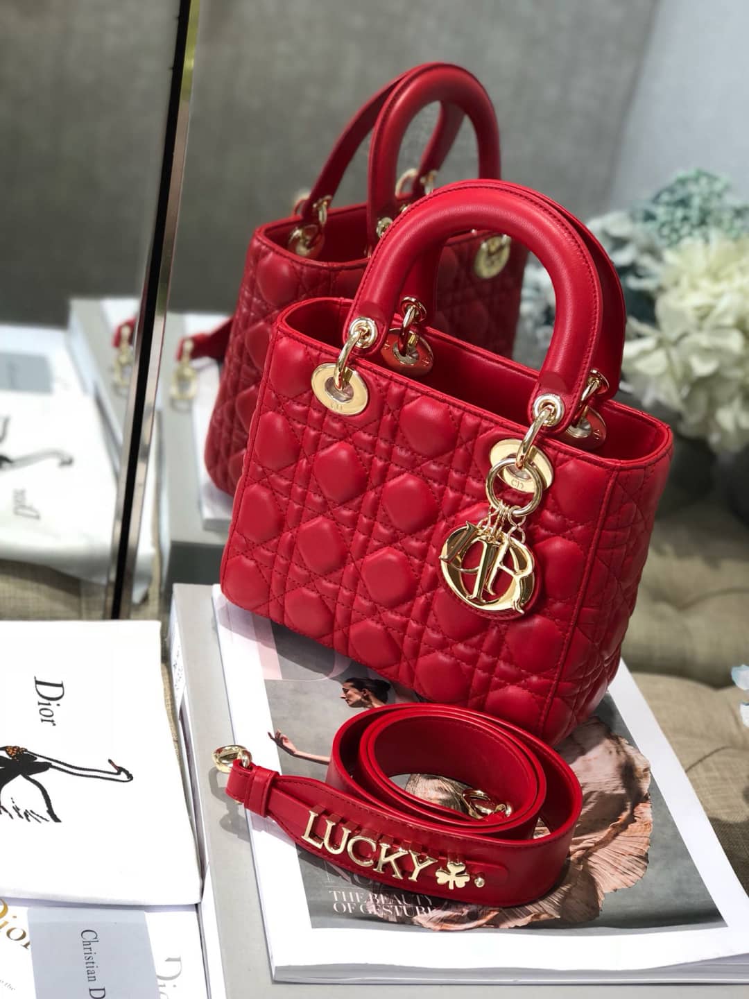 Christian Dior Lady Dior 20CM Replica Bag