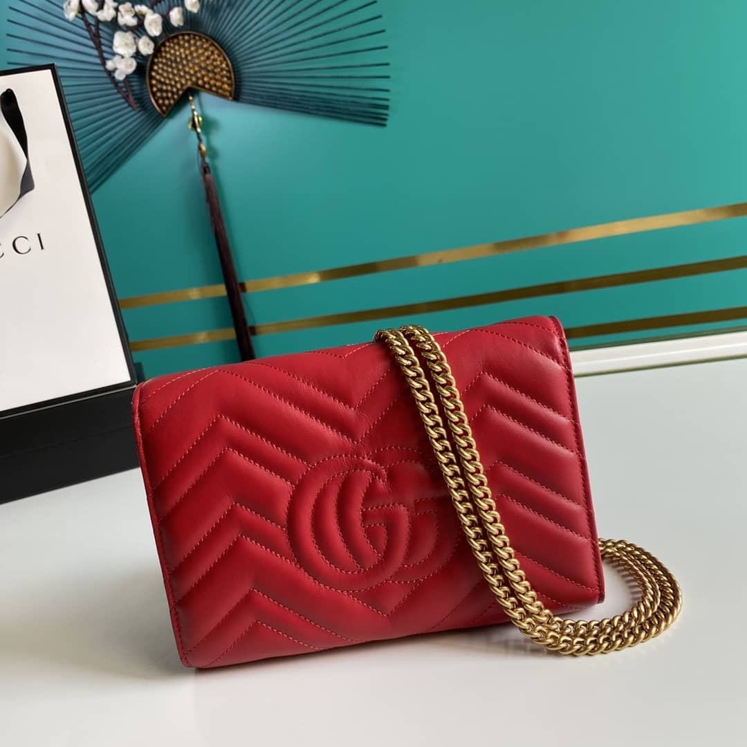 Gucci Marmont GG Matelassé Mini Bag Replica 474575