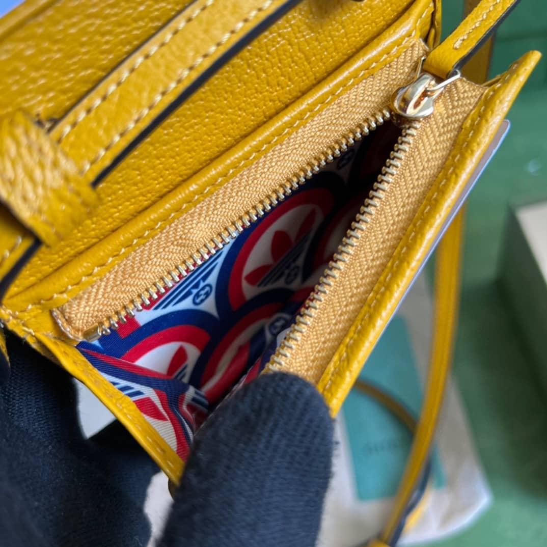 Adidas x Gucci Card Case With Horsebit 702248 Replica Crossbody Bag