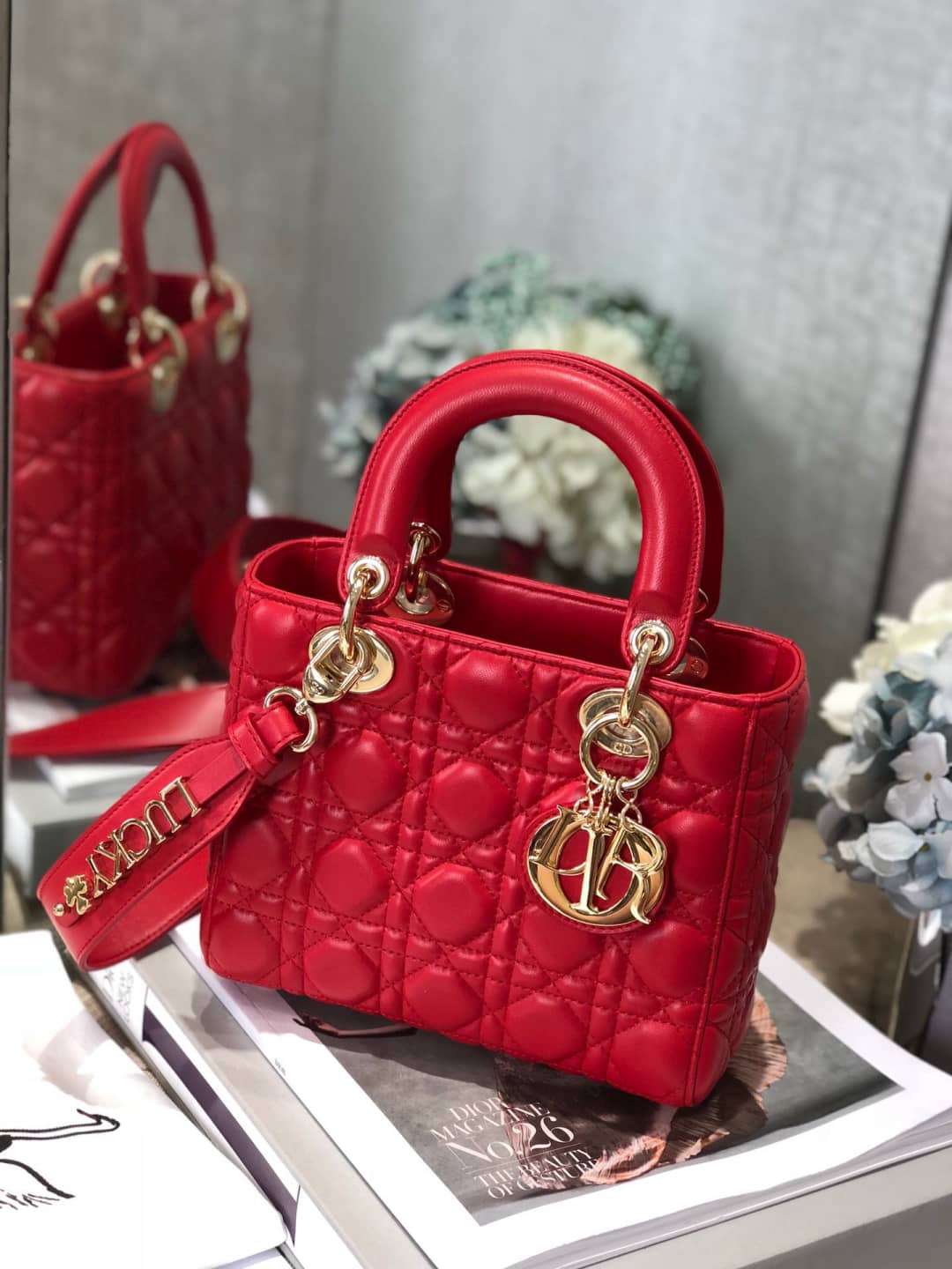 Christian Dior Lady Dior 20CM Replica Bag