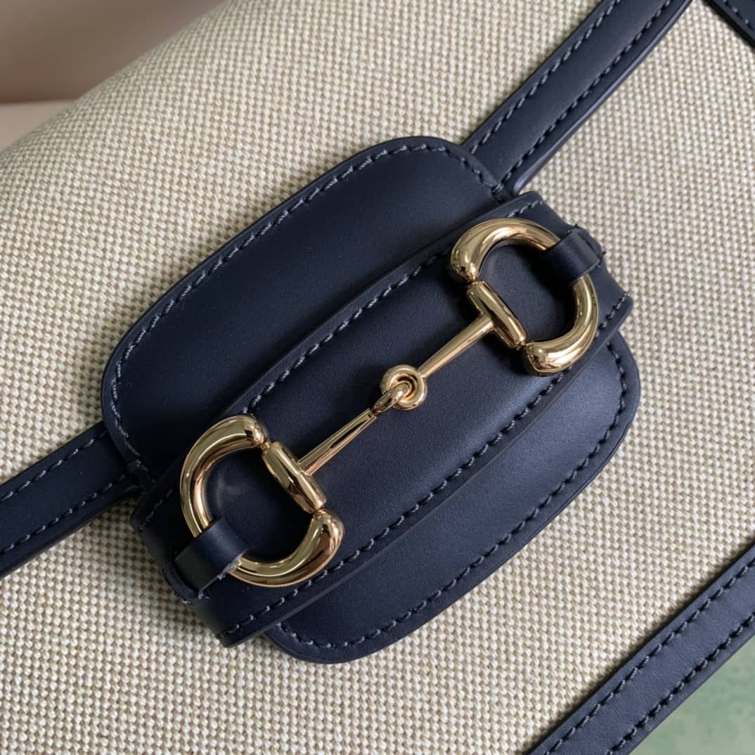 Gucci 1955 Horsebit Supreme Shoulder Bag Replica 602204