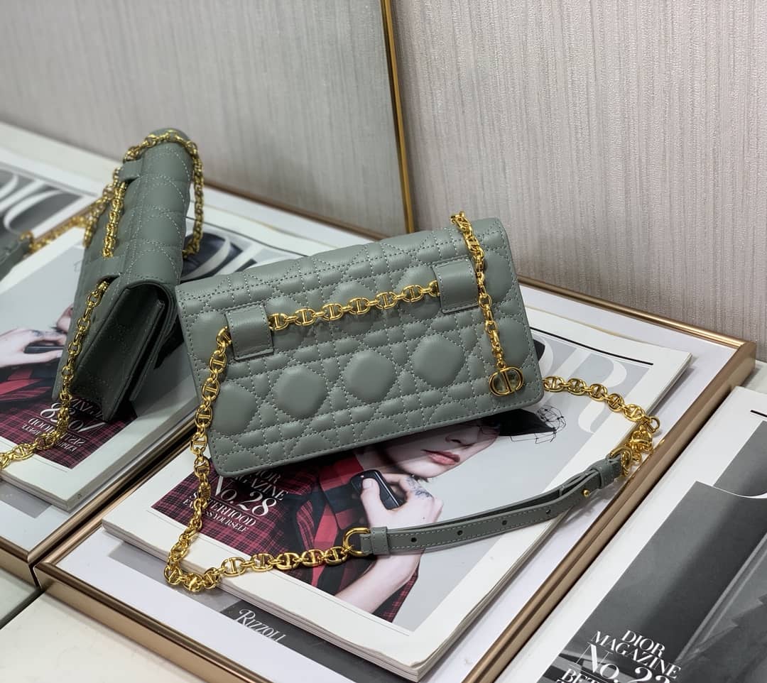 Christian Dior Caro Chain Belt Replica Pouch