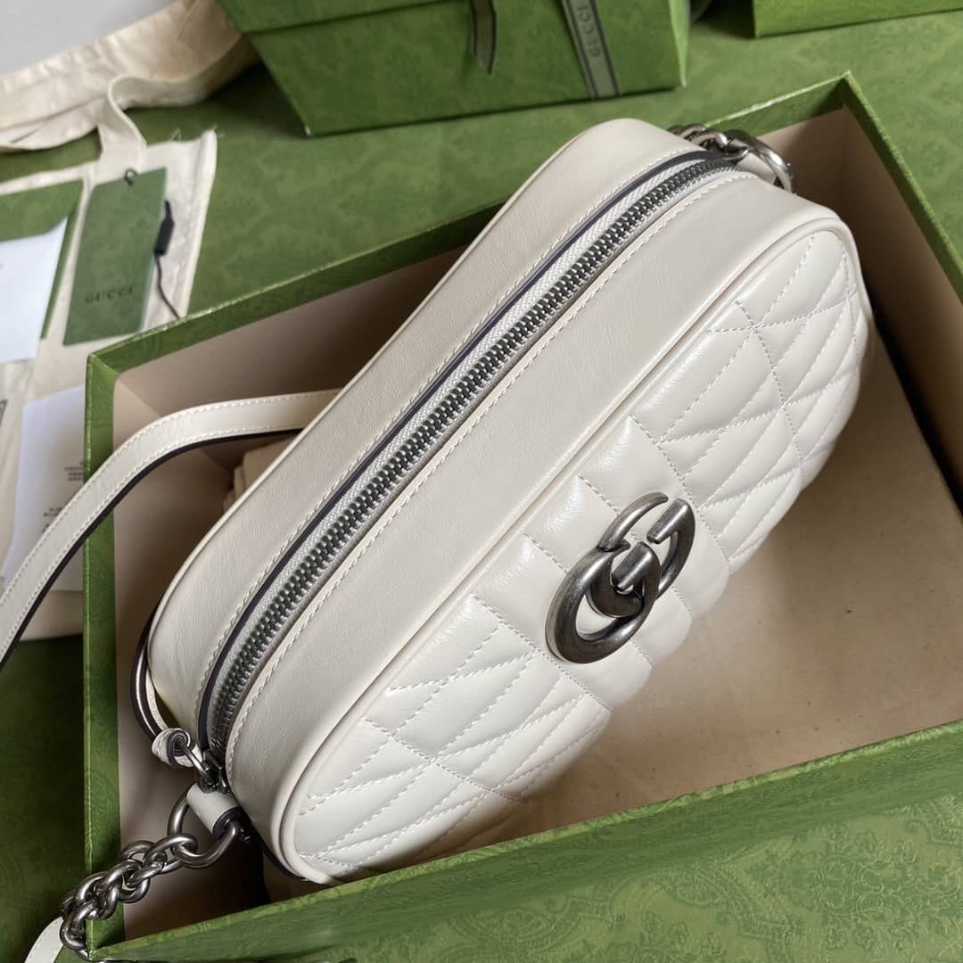 Gucci Marmont Dupe GG Small Matelassé Shoulder Bag Replica 447632