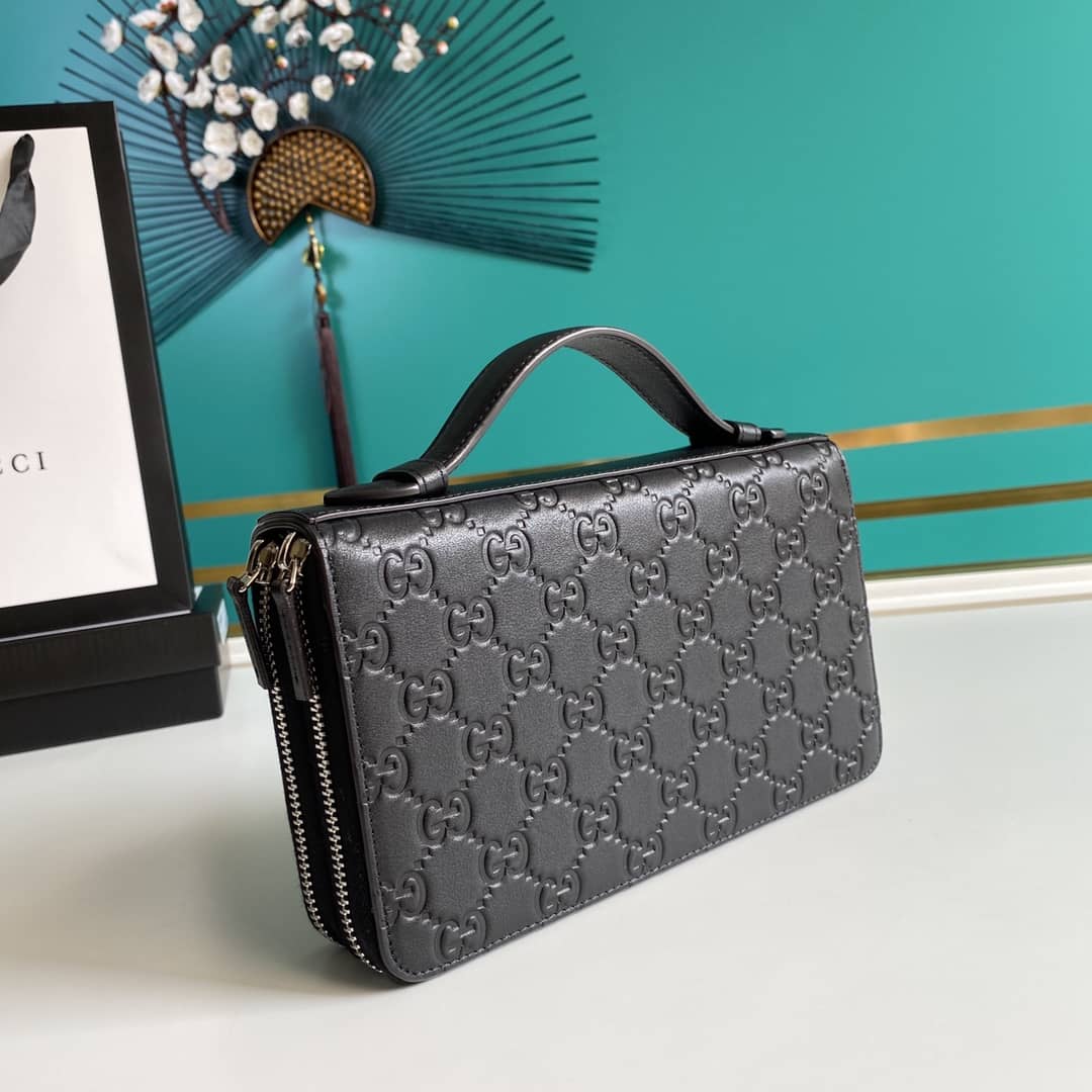 Gucci Shima Travel Case Document Holder Long Wallet Replica 395474