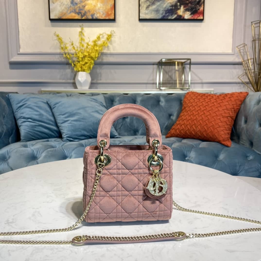 Christian Dior Lady 17CM Replica Bag