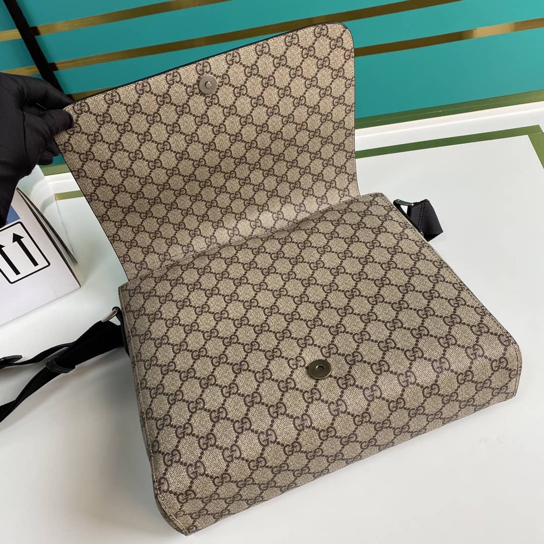 Gucci GG Supreme Messenger Shoulder Bag Replica 475432