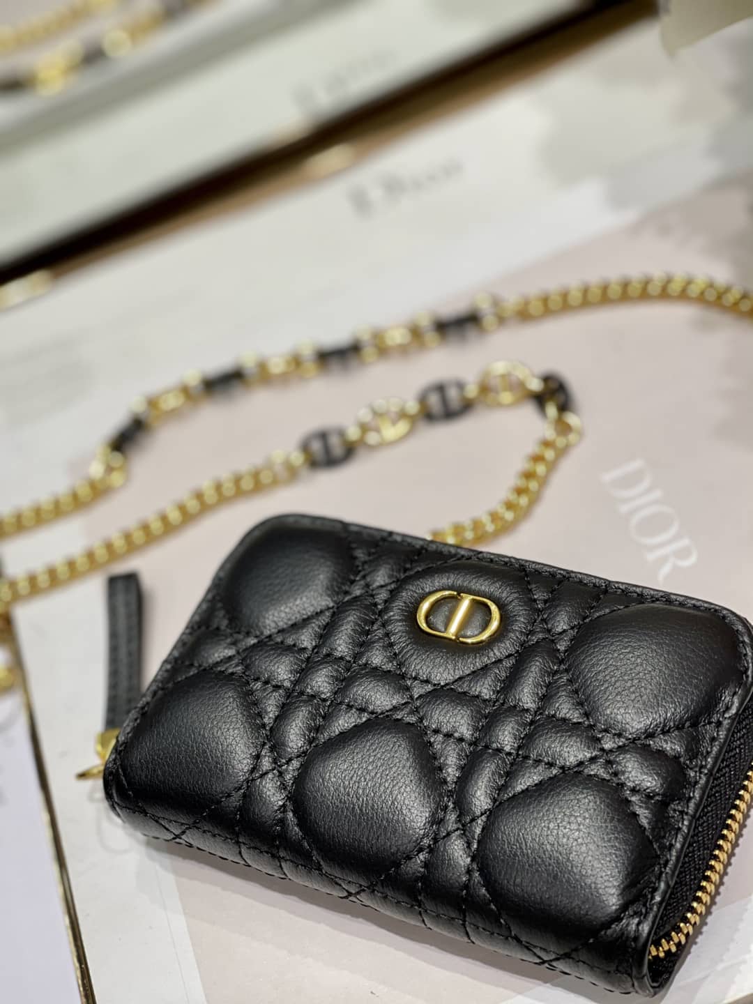 Top Christian Dior Replica Zipper Wallet