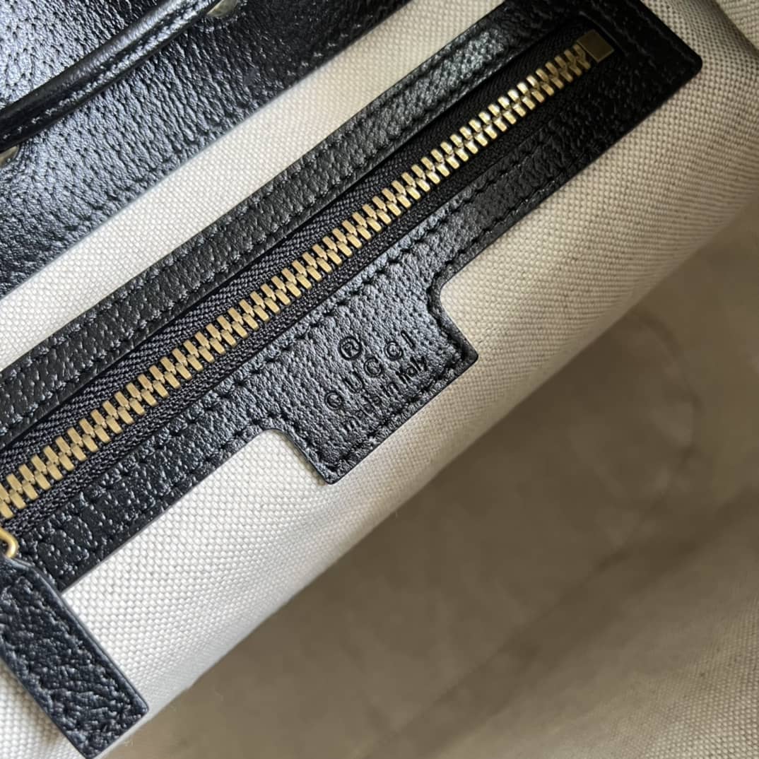 Gucci Backpack With Interlocking G Black 674147 Replica