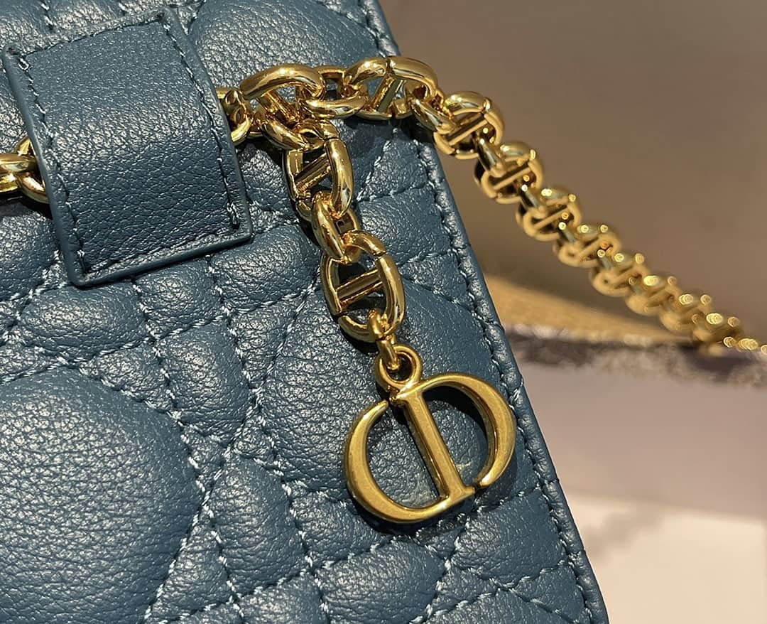 Christian Dior Caro Chain Belt Replica Pouch