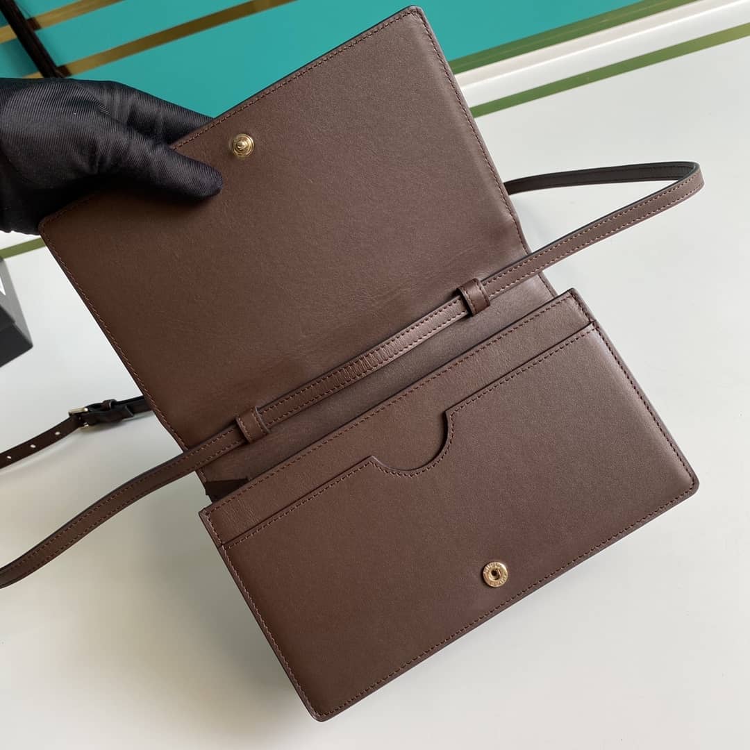 Gucci GG Crossbody Bag Web Stripe Wallet Replica 409439