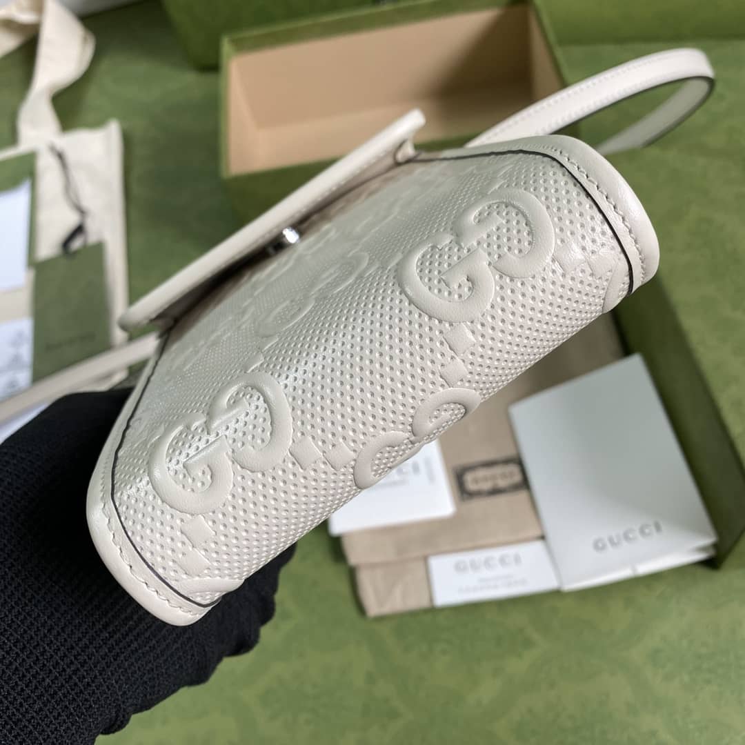 Gucci GG Embossed Mini Phone Bag Replica 625571