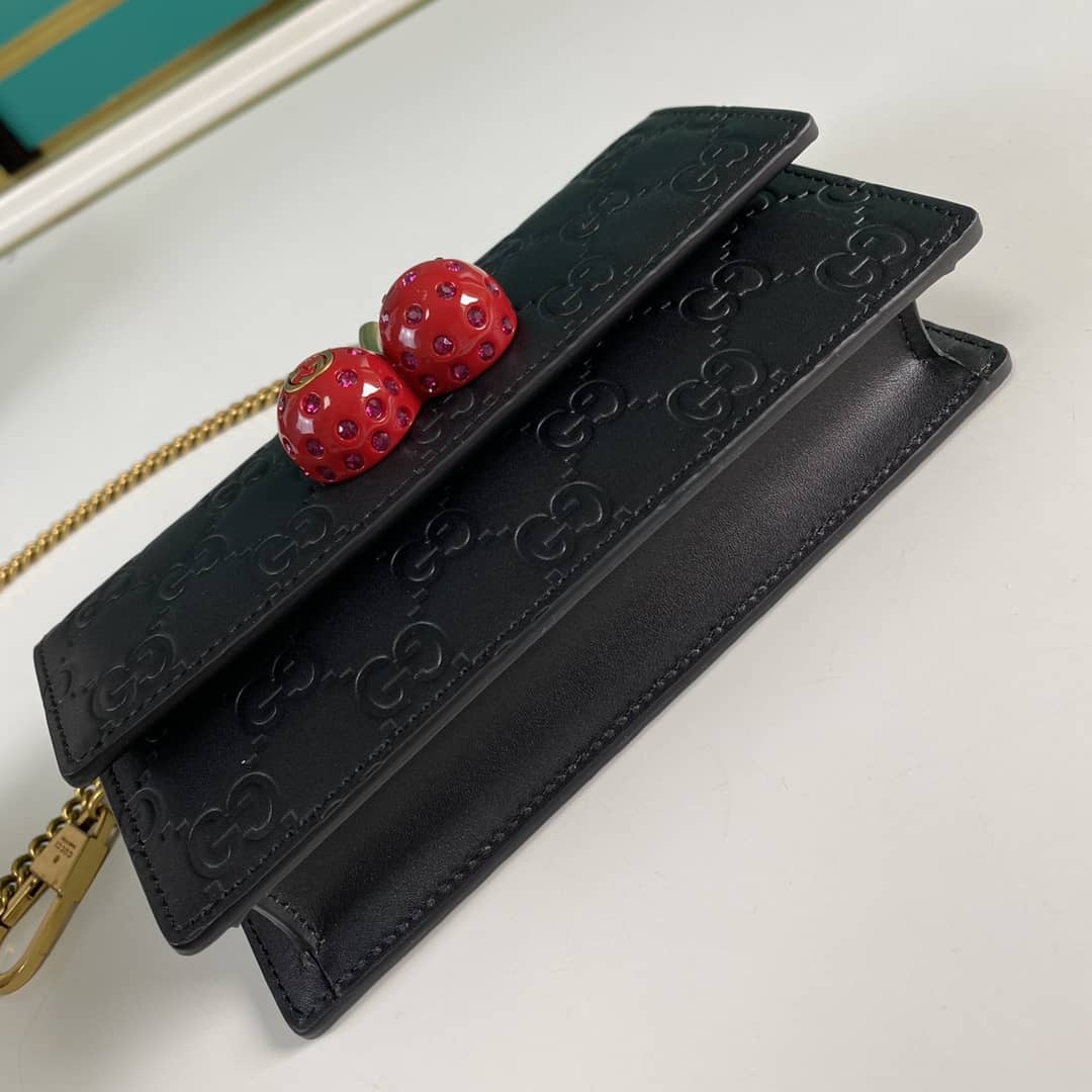 Gucci Supreme GG Mini Bag With Cherries Replica 481291