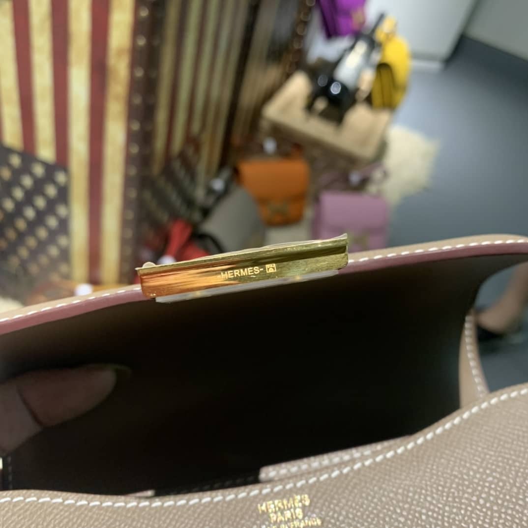 Hermes Replica Constance Bag 18CM Epsom Leather