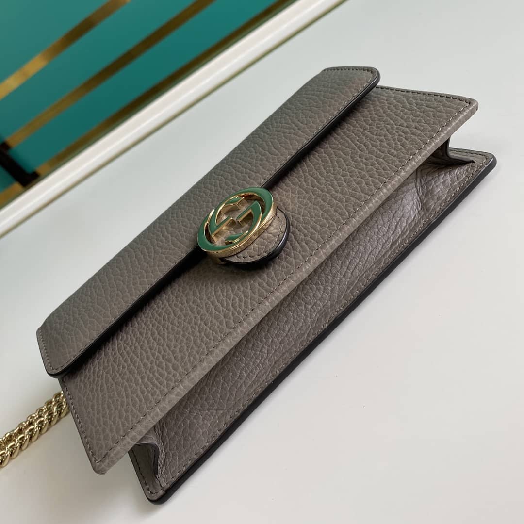 Gucci Interlocking Crossbody Bag Chain Wallet Replica 510314